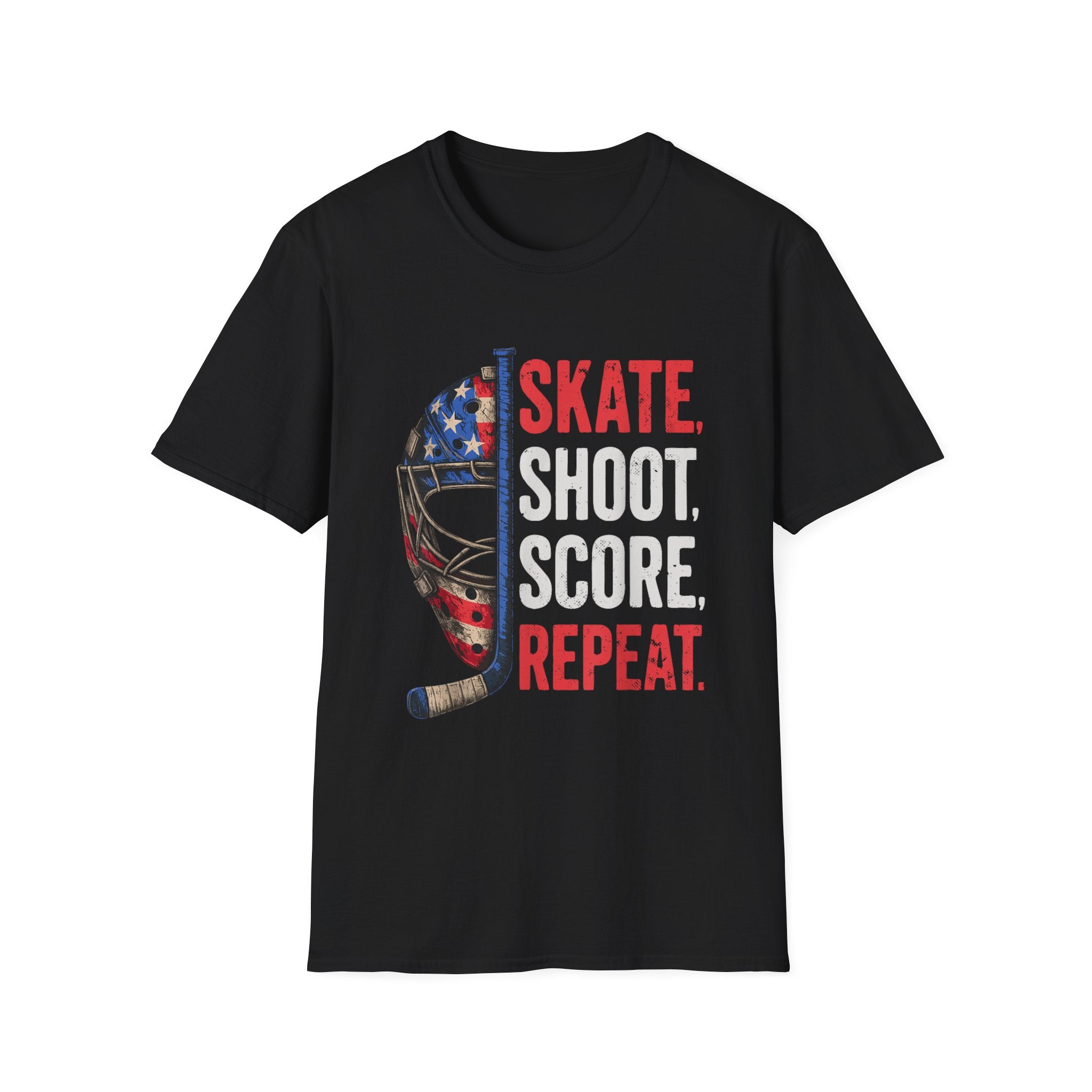 USA Hockey Skate Shoot Score Hockey T-Shirt