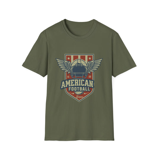 American Football League Season Vintage Football Logo T-Shirt