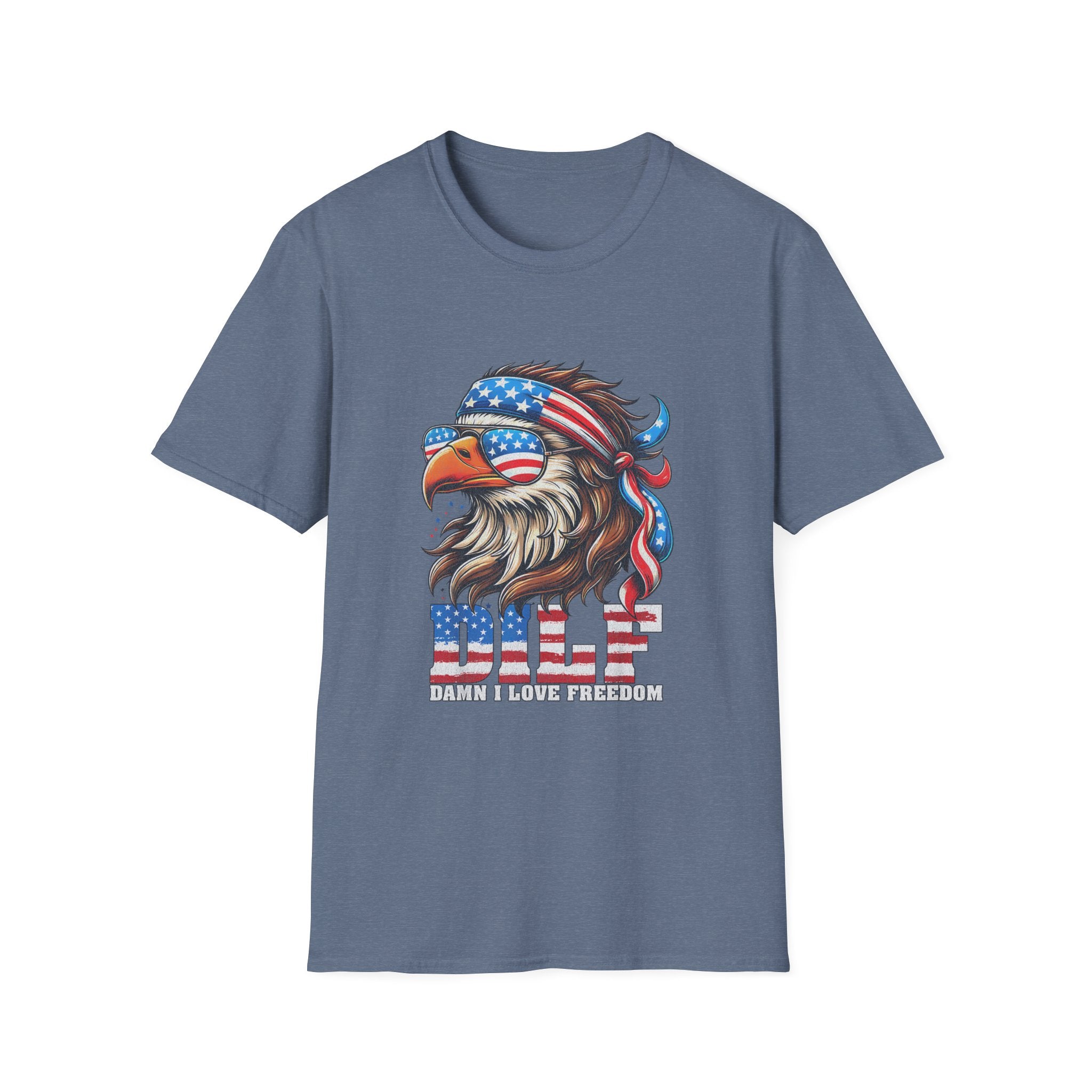 America Bald Eagle MILF – Man I Love Freedom USA 4th of July T-shirt