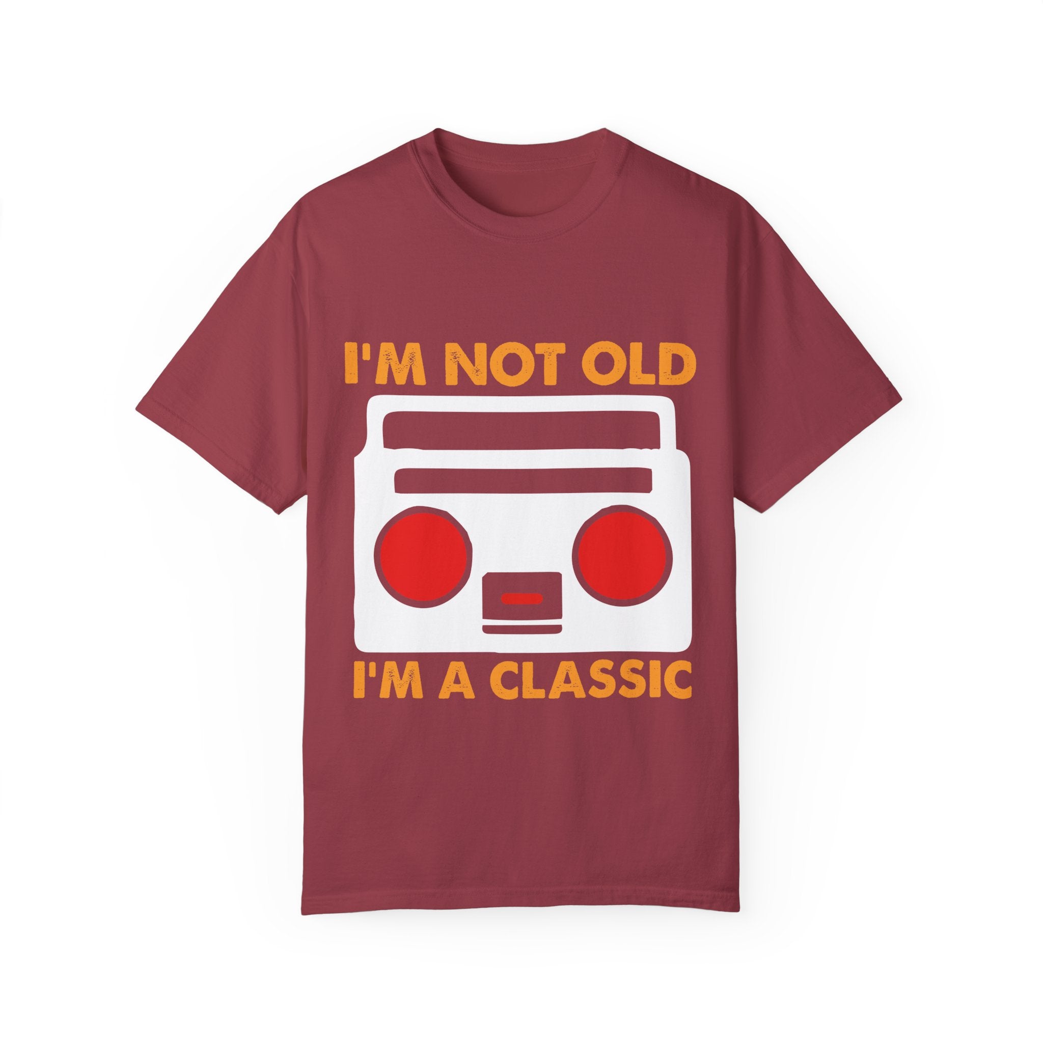 I'm Not Old, I'm a Classic – Retro Music Boombox T-shirt