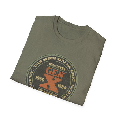 Raised on Hose Water and Neglect Retro 80s Gen X T-shirt