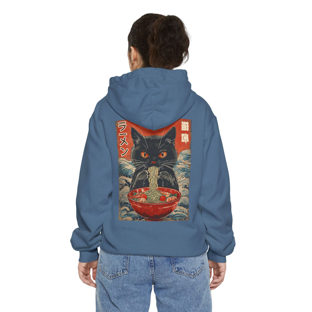 Ramen & Relax – Cat Japanese Culture Hoodie