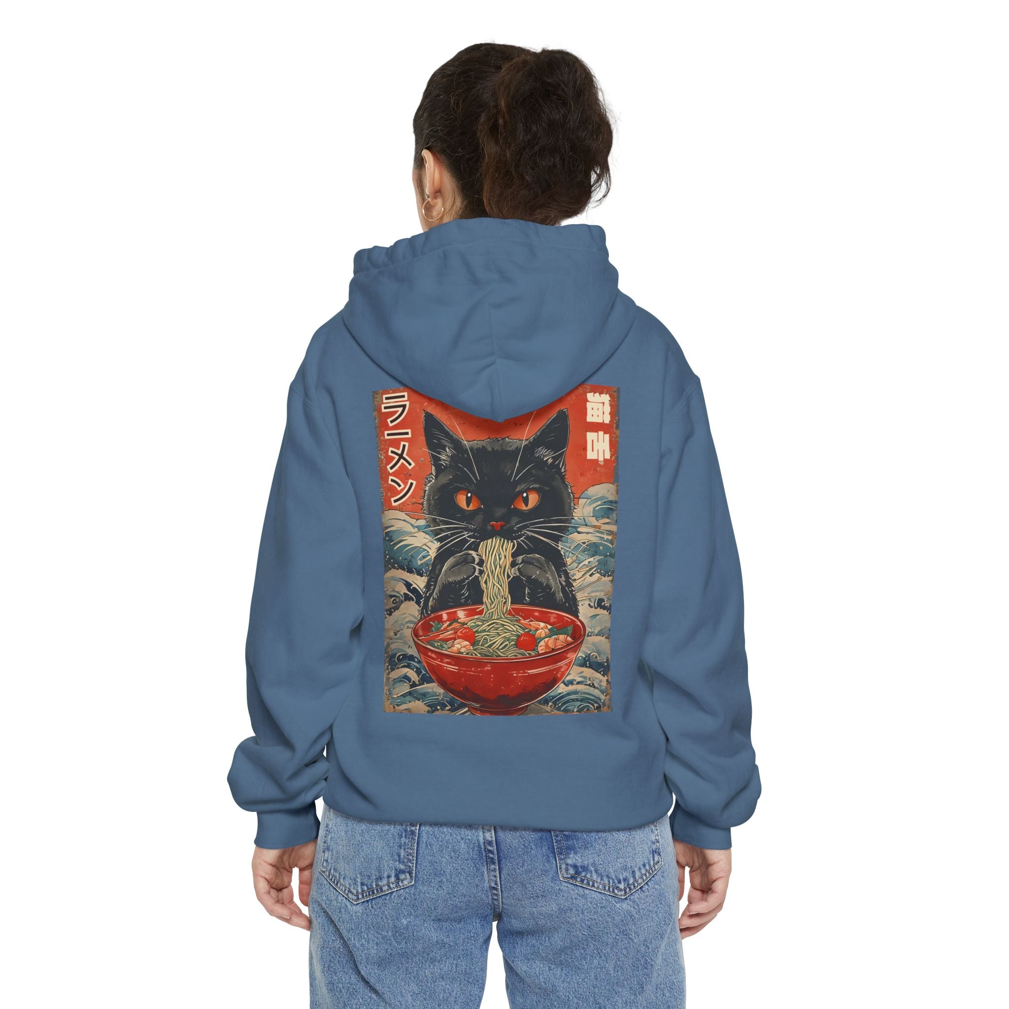 Ramen & Relax – Cat Japanese Culture Hoodie