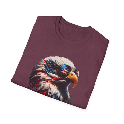 US Bald Eagle ‘MERICA 4th of July T-shirt