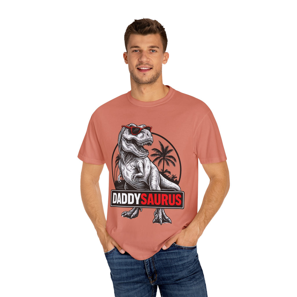 Daddy Saurus – Father’s Day T-Rex Dino T-shirt