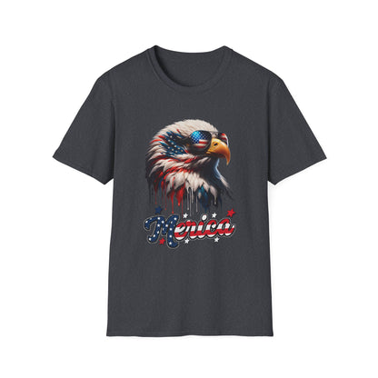 US Bald Eagle ‘MERICA 4th of July T-shirt