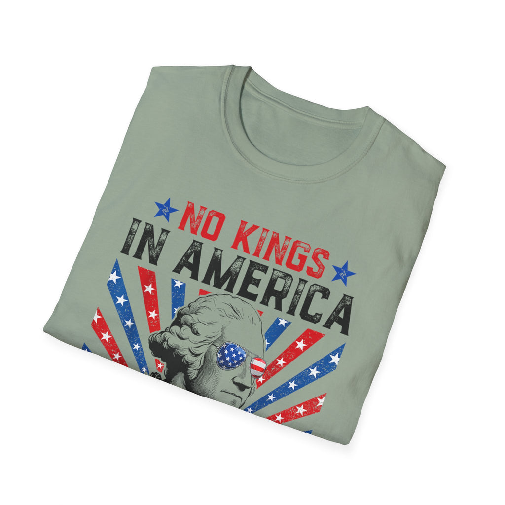 4th of July America Democracy No Kings Since 1776 T-Shirt