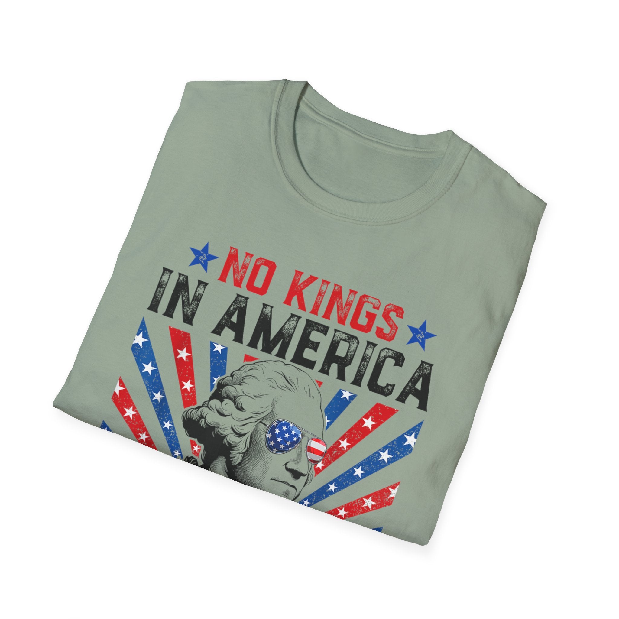 4th of July America Democracy No Kings Since 1776 T-Shirt