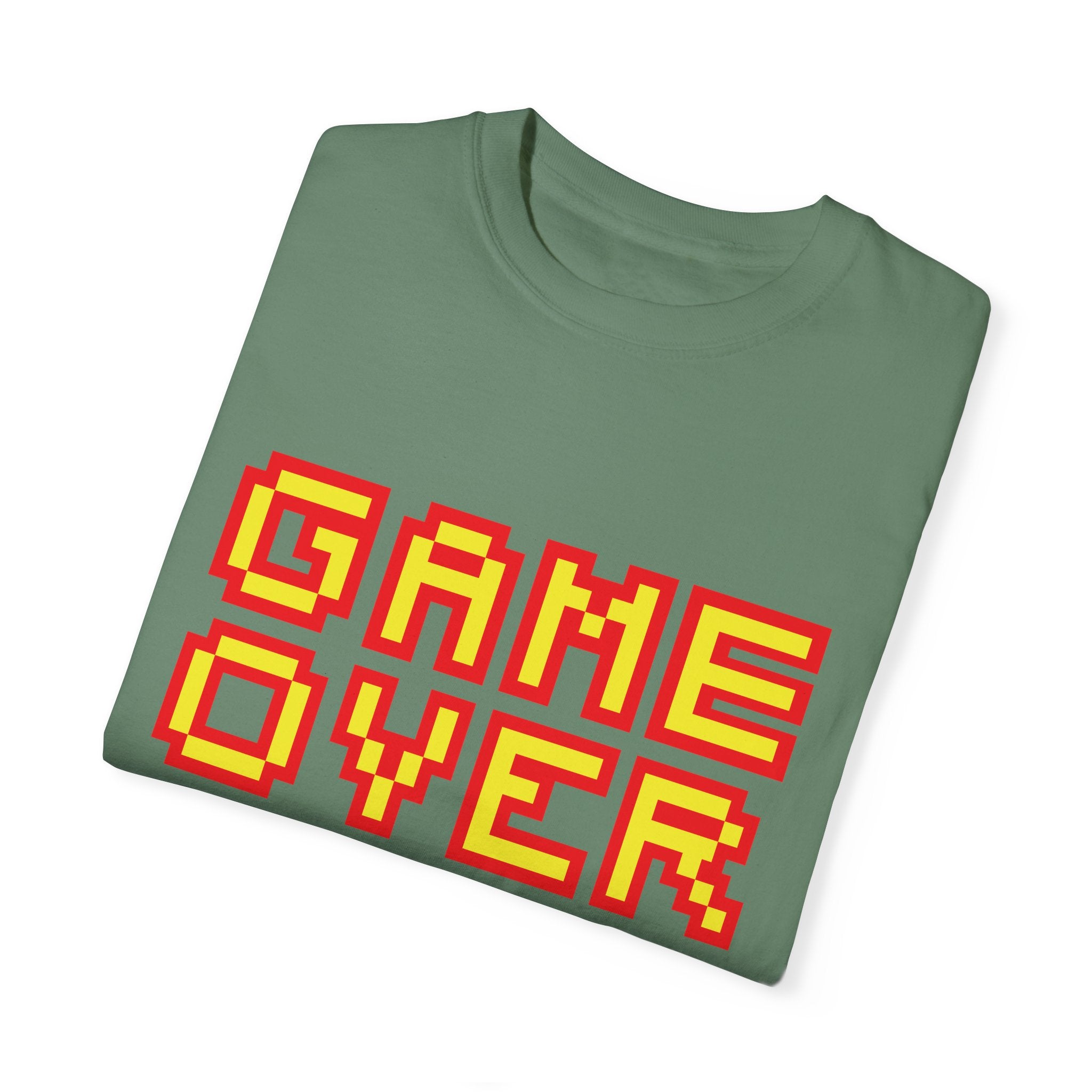 Funny Pixel Gamer Game Over T-shirt