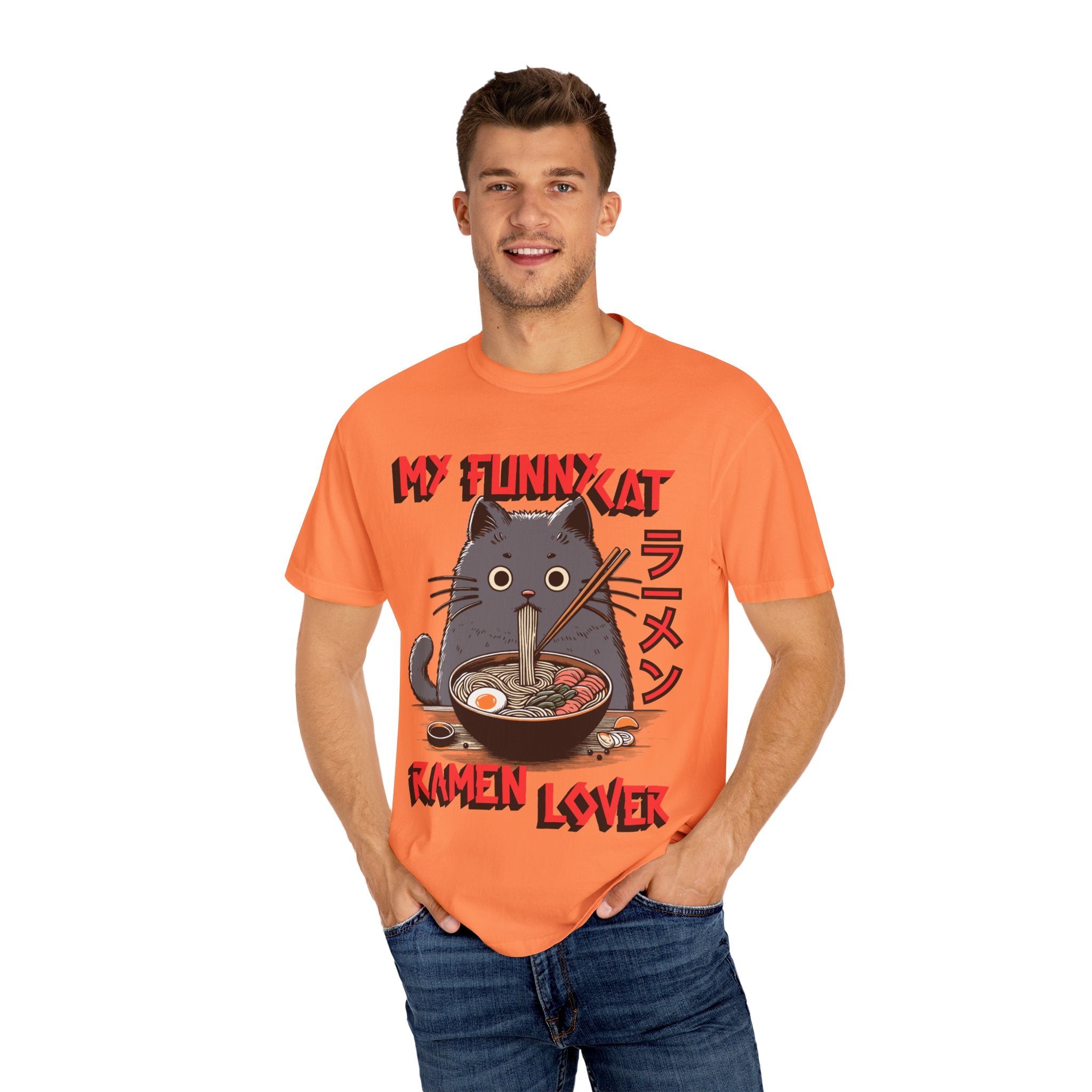 My Funny Cat Ramen Anime Lover T-shirt