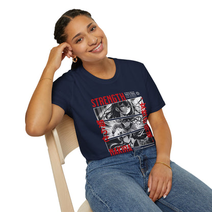 Nakira Strength Anime Girl T-Shirt