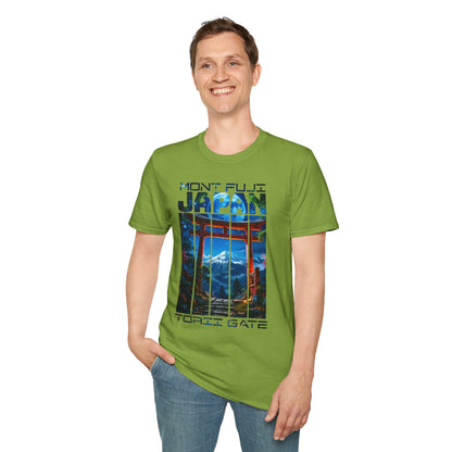 Mont Fuji Japan Torii Gate T-shirt