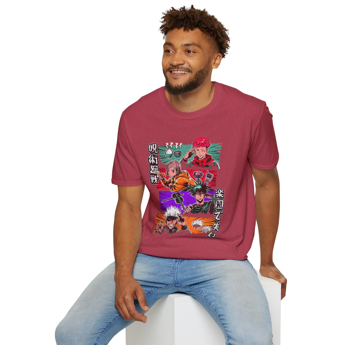 Japan Pop Culture Stars Anime Heroes T-Shirt