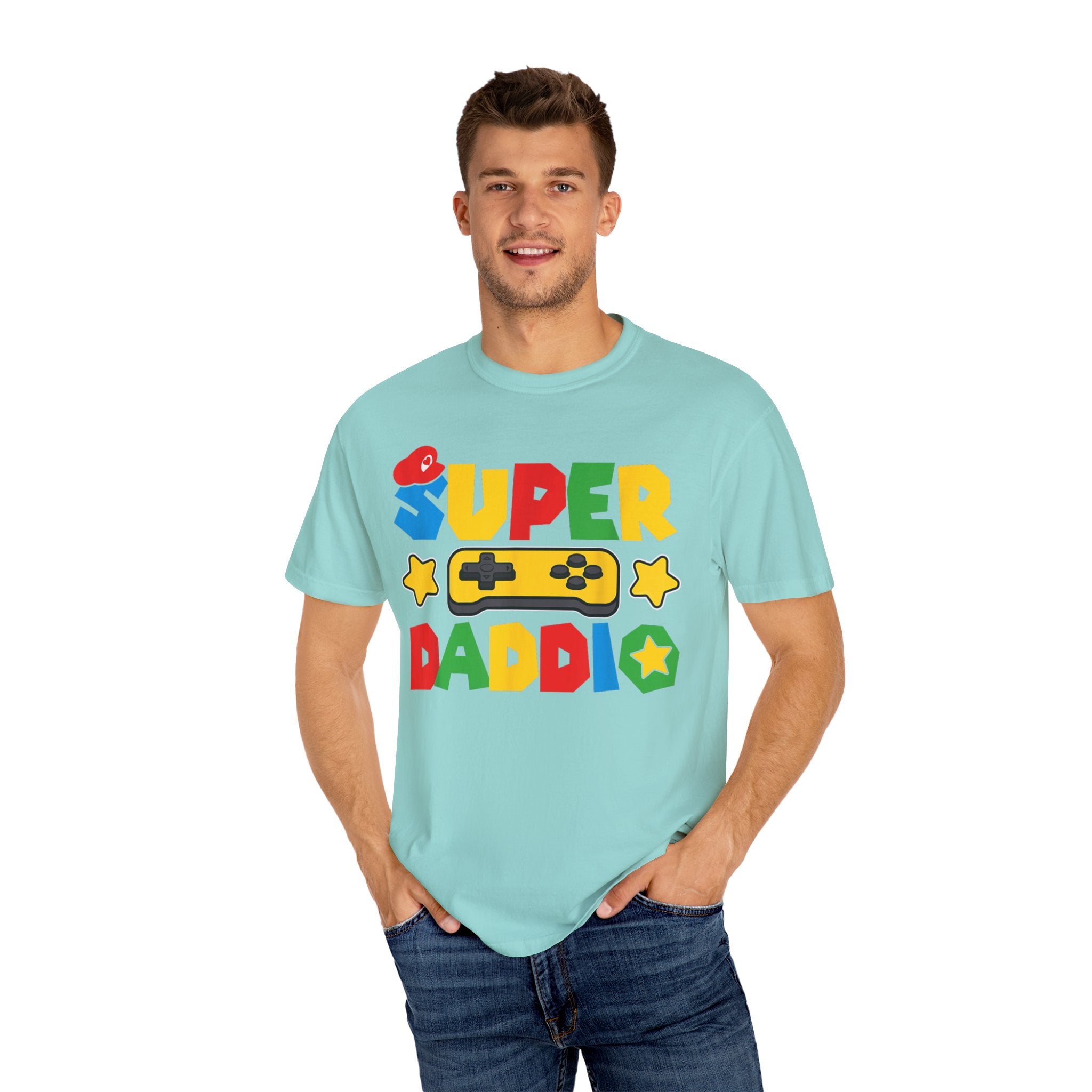 Super Daddio Gamer Dad T-Shirt
