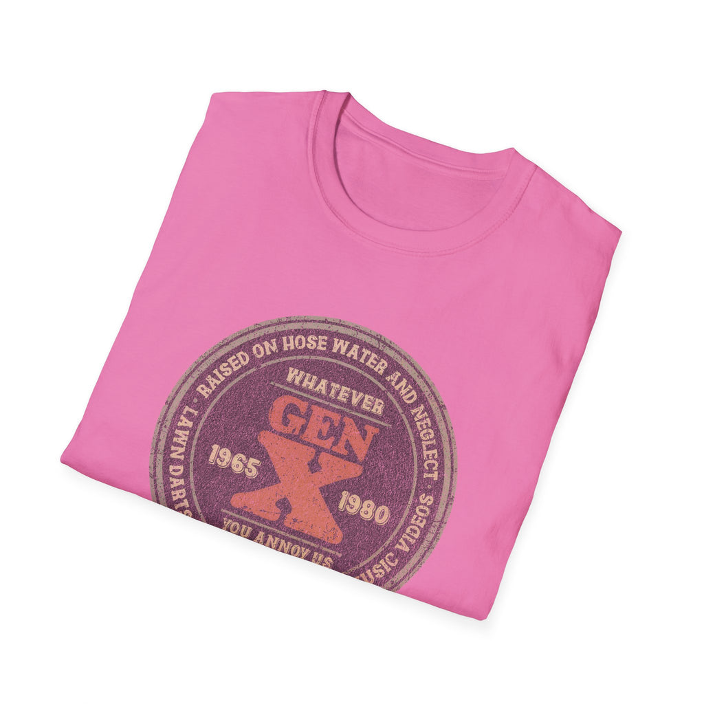 Raised on Hose Water and Neglect Retro 80s Gen X T-shirt