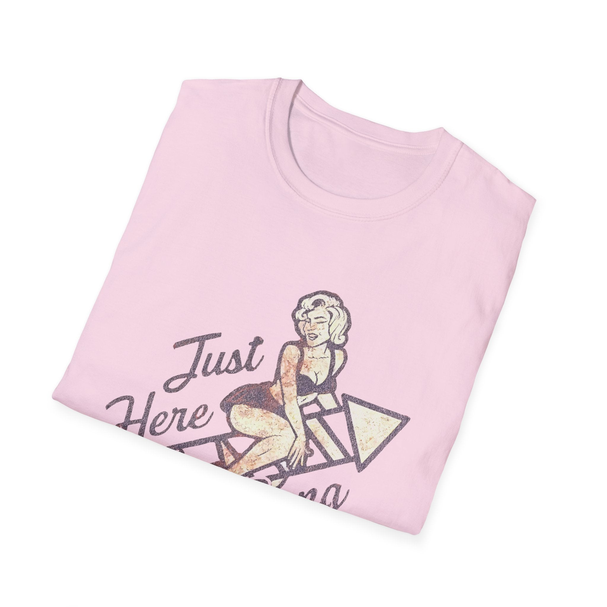 Just Here to Bang Firecrackers 4th of July Adult T-shirt