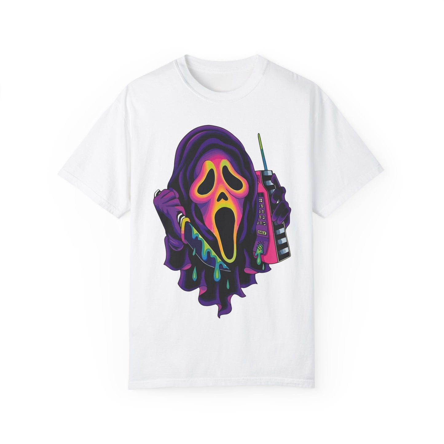 Scary Ghostface Horror Streetwear T-shirt