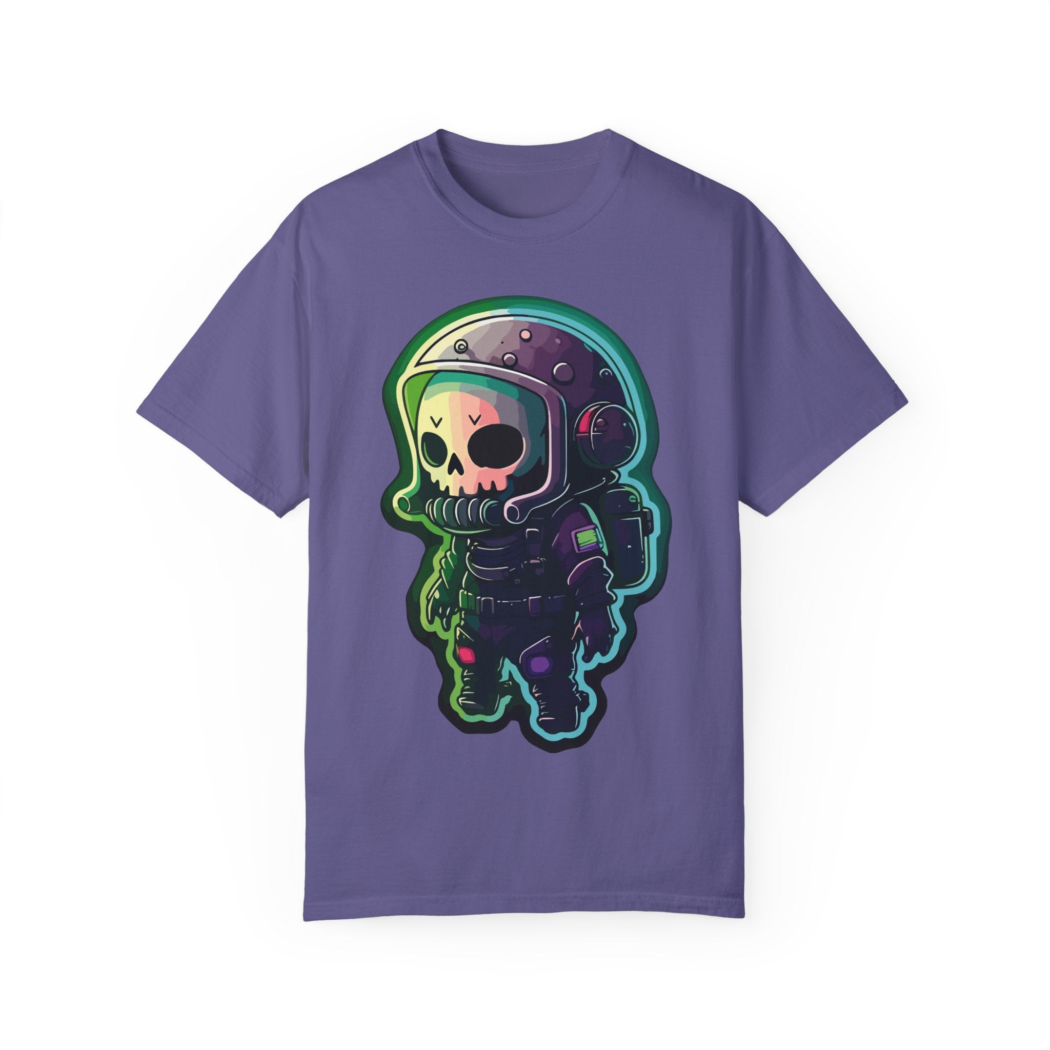 Funny Grim Reaper Astronaut Streetwear T-shirt