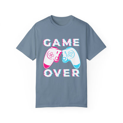 Gamer Over – Pixelated Controller T-shirt