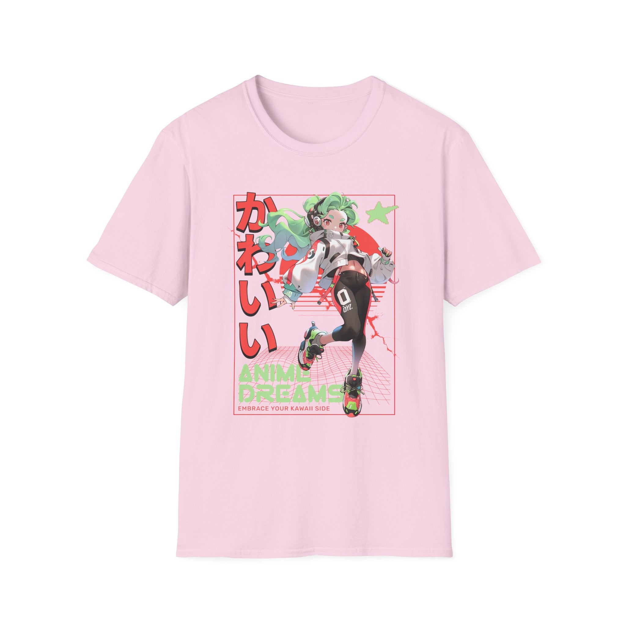 Teenage Kawaii Anime Dreams Japanese Anime Girl T-Shirt