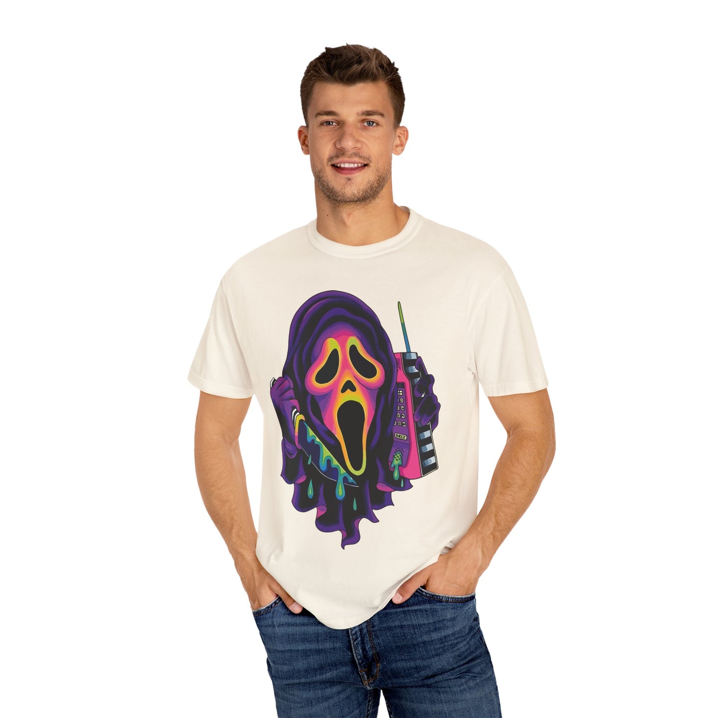 Scary Ghostface Horror Streetwear T-shirt