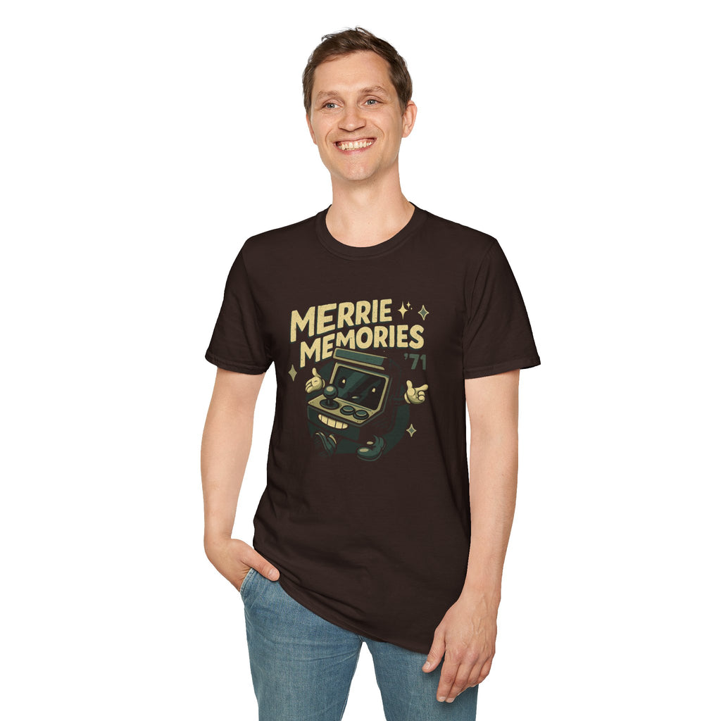 Merrie Memories Retro 80s Arcade T-shirt