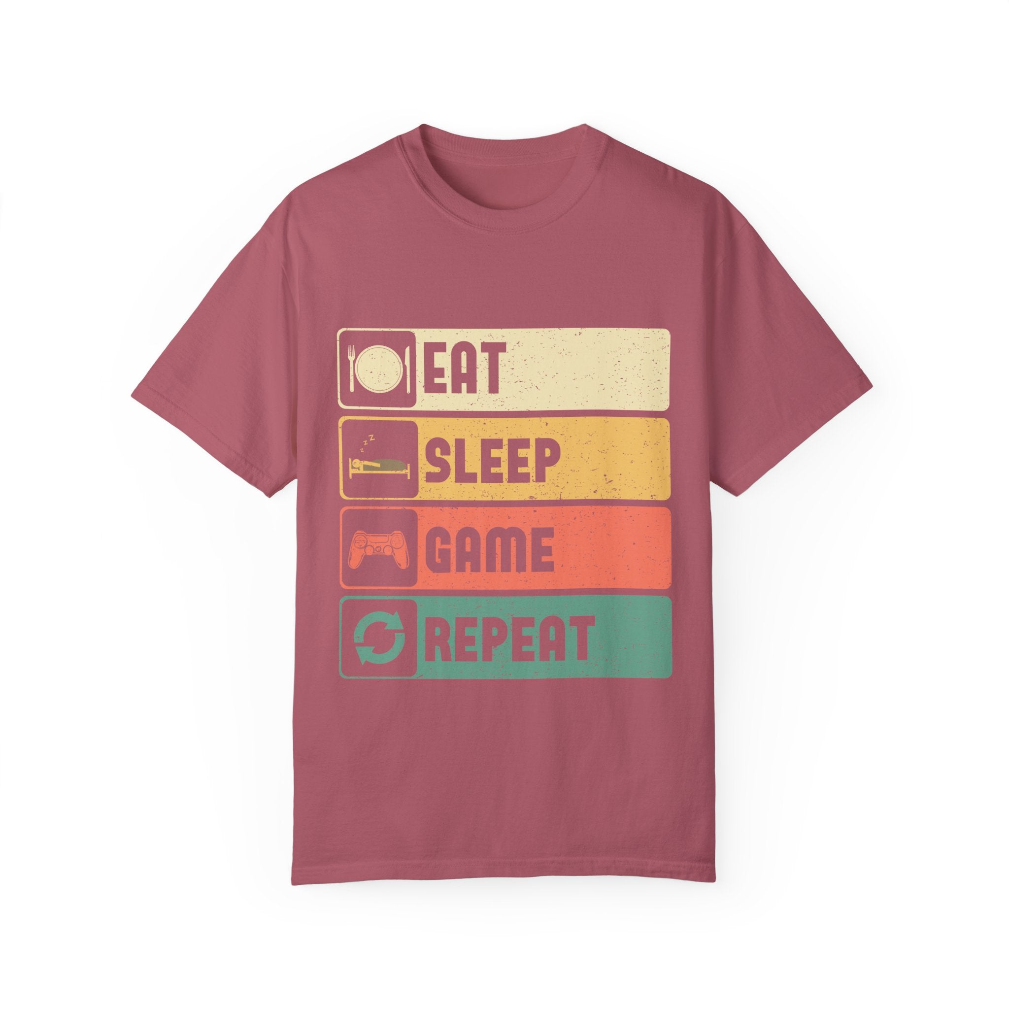 Eat Sleep Game Repeat Gamer T-Shirt