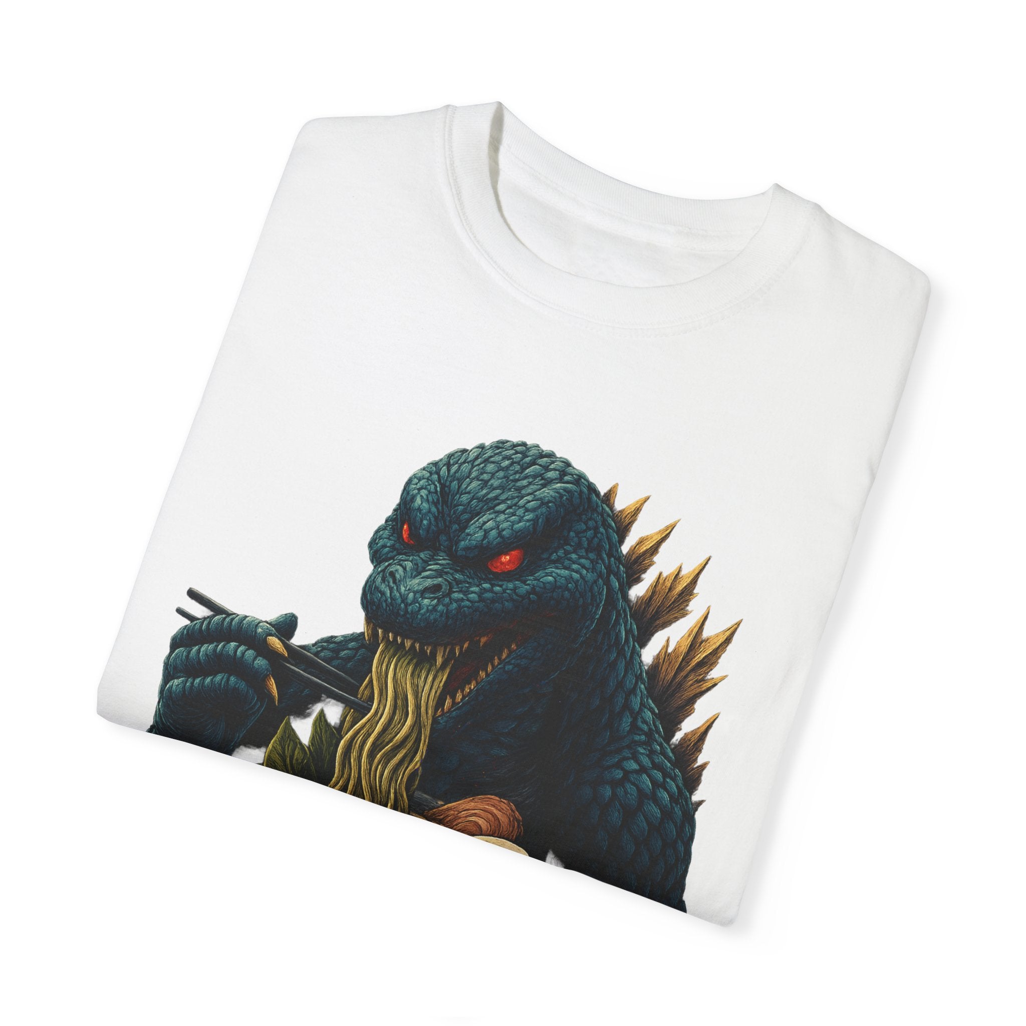 Kaiju Godzilla Eating Ramen T-shirt