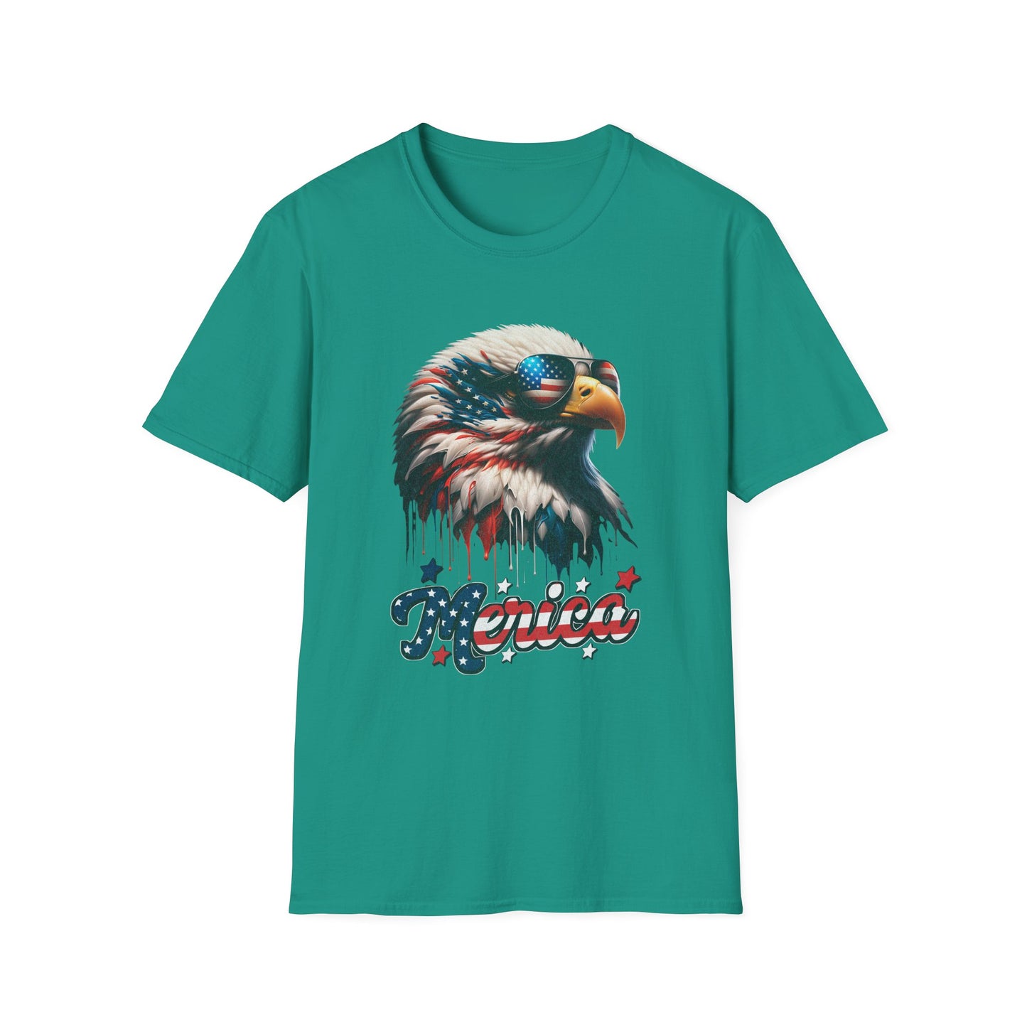 US Bald Eagle ‘MERICA 4th of July T-shirt