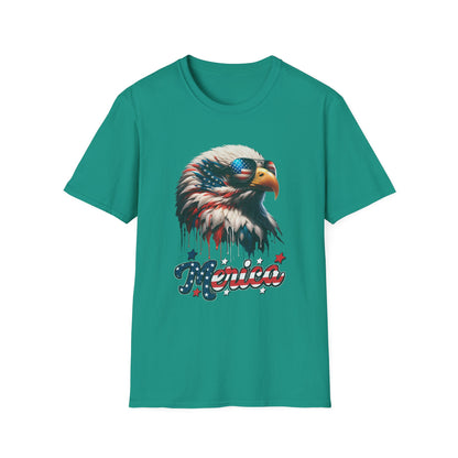 US Bald Eagle ‘MERICA 4th of July T-shirt