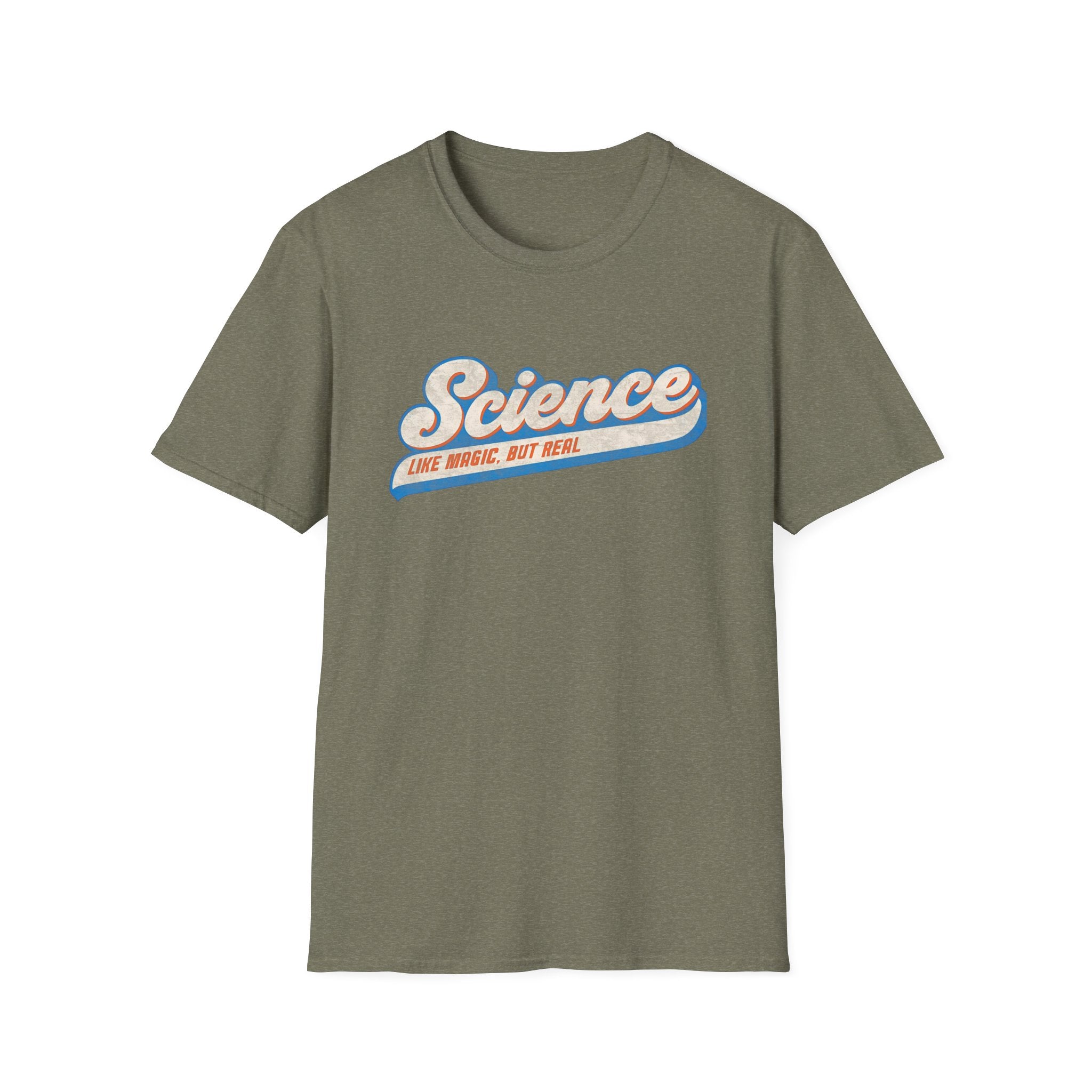 Funny Retro Science Like Magic but Real Vintage Science T-Shirt