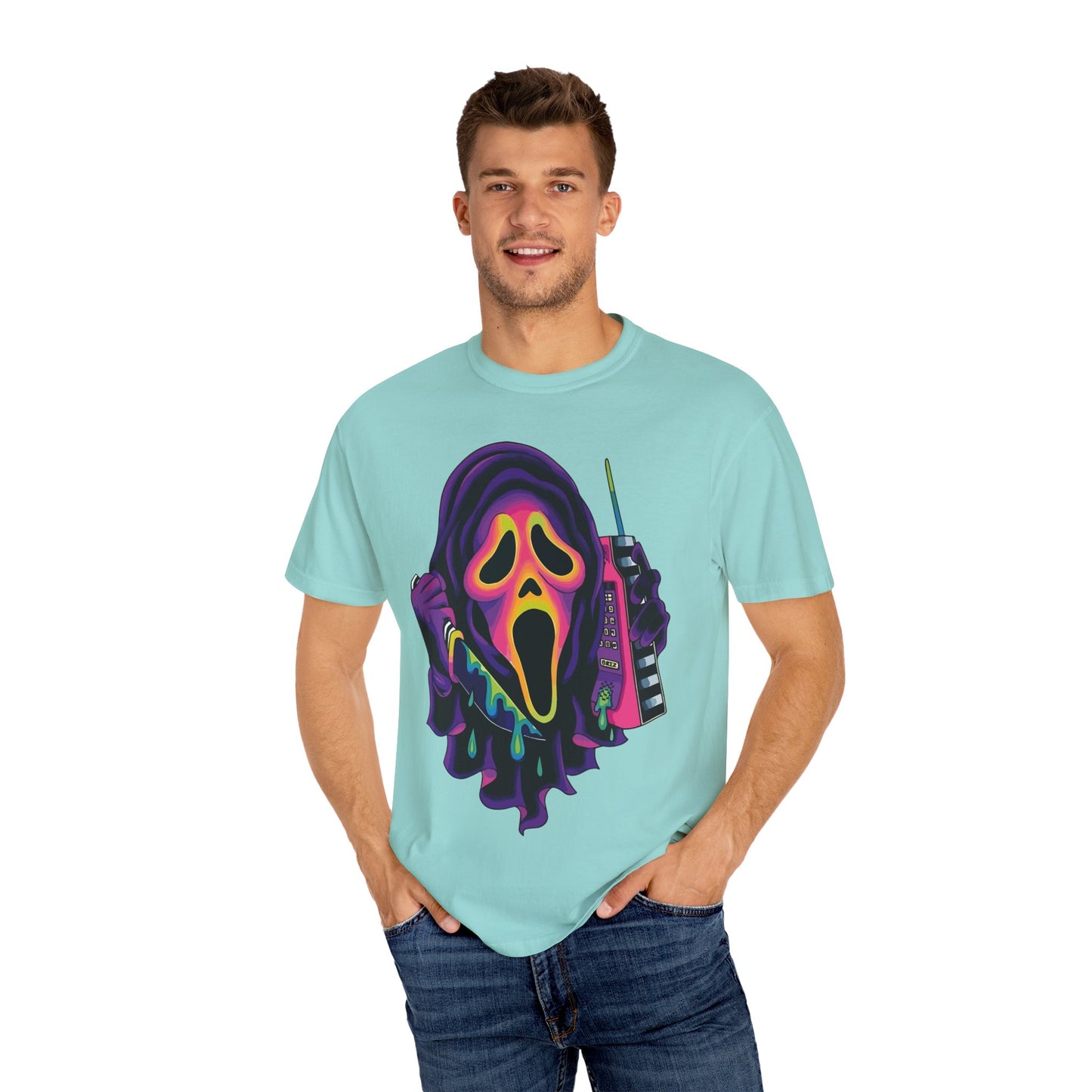 Scary Ghostface Horror Streetwear T-shirt