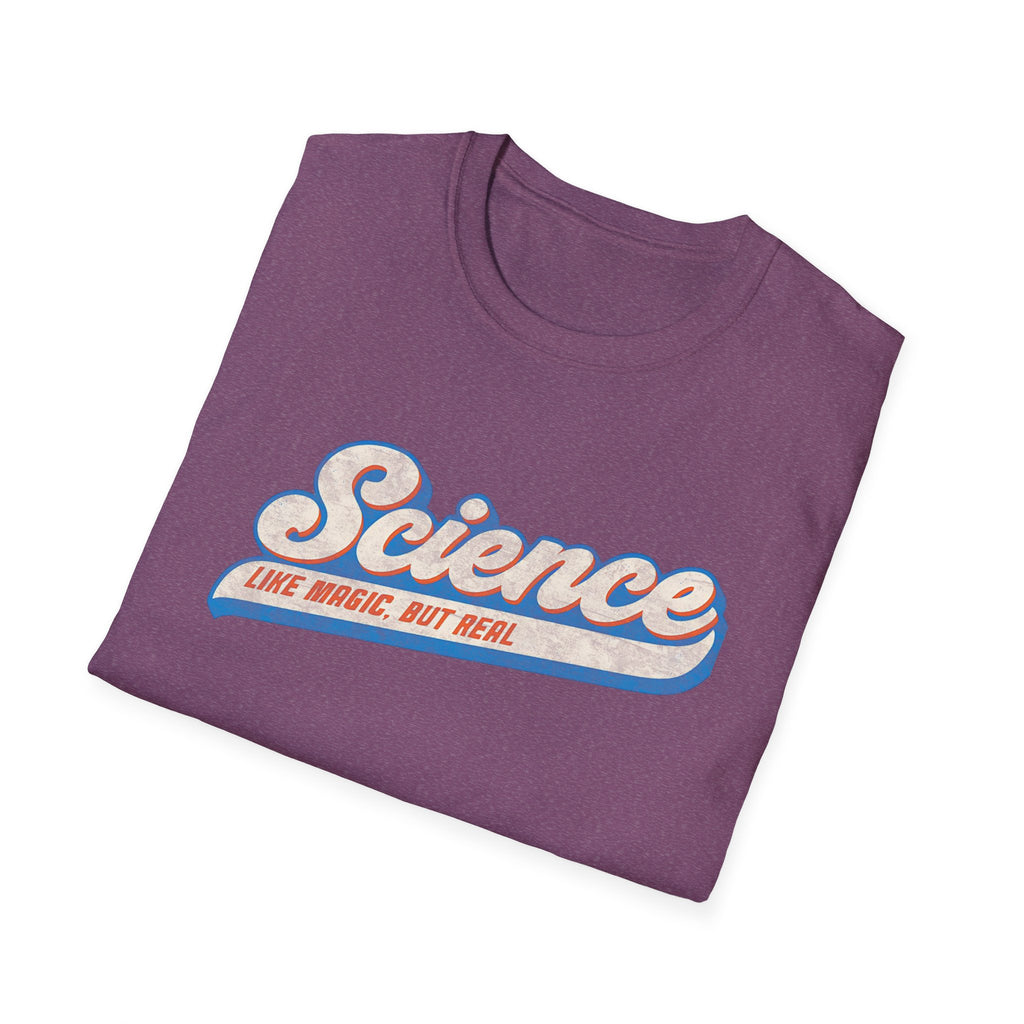 Funny Retro Science Like Magic but Real Vintage Science T-Shirt