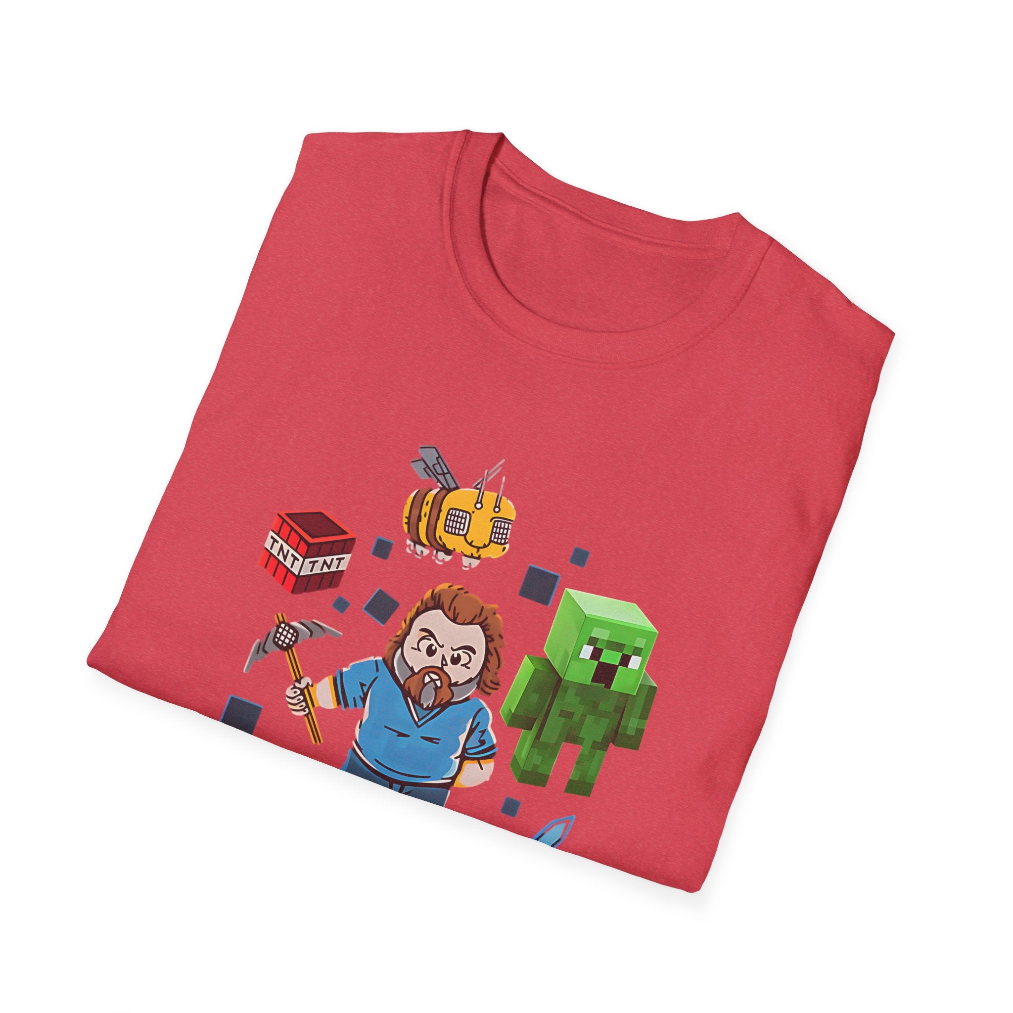 Pop Culture Mining & Crafting Funny Gaming T-Shirt