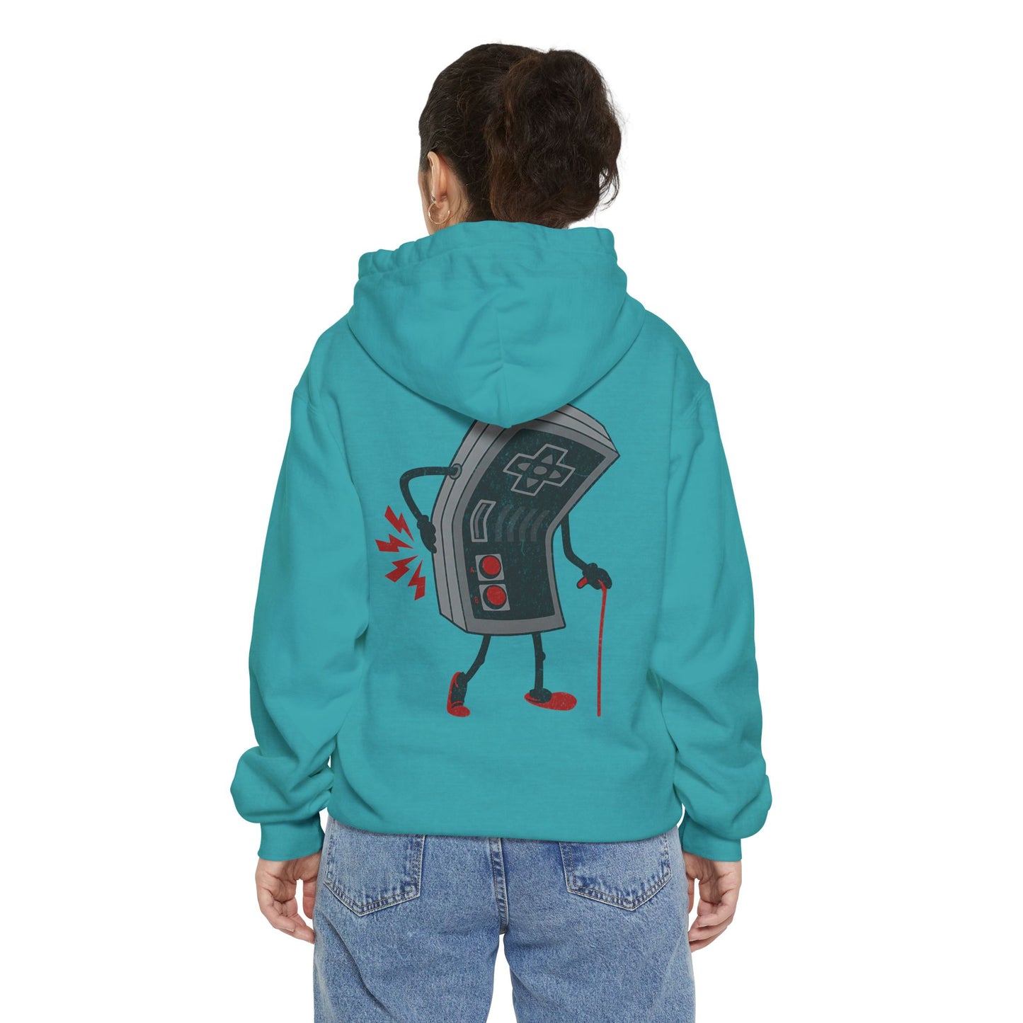 Retro Video Games Controller Old School Gamer Hoodie