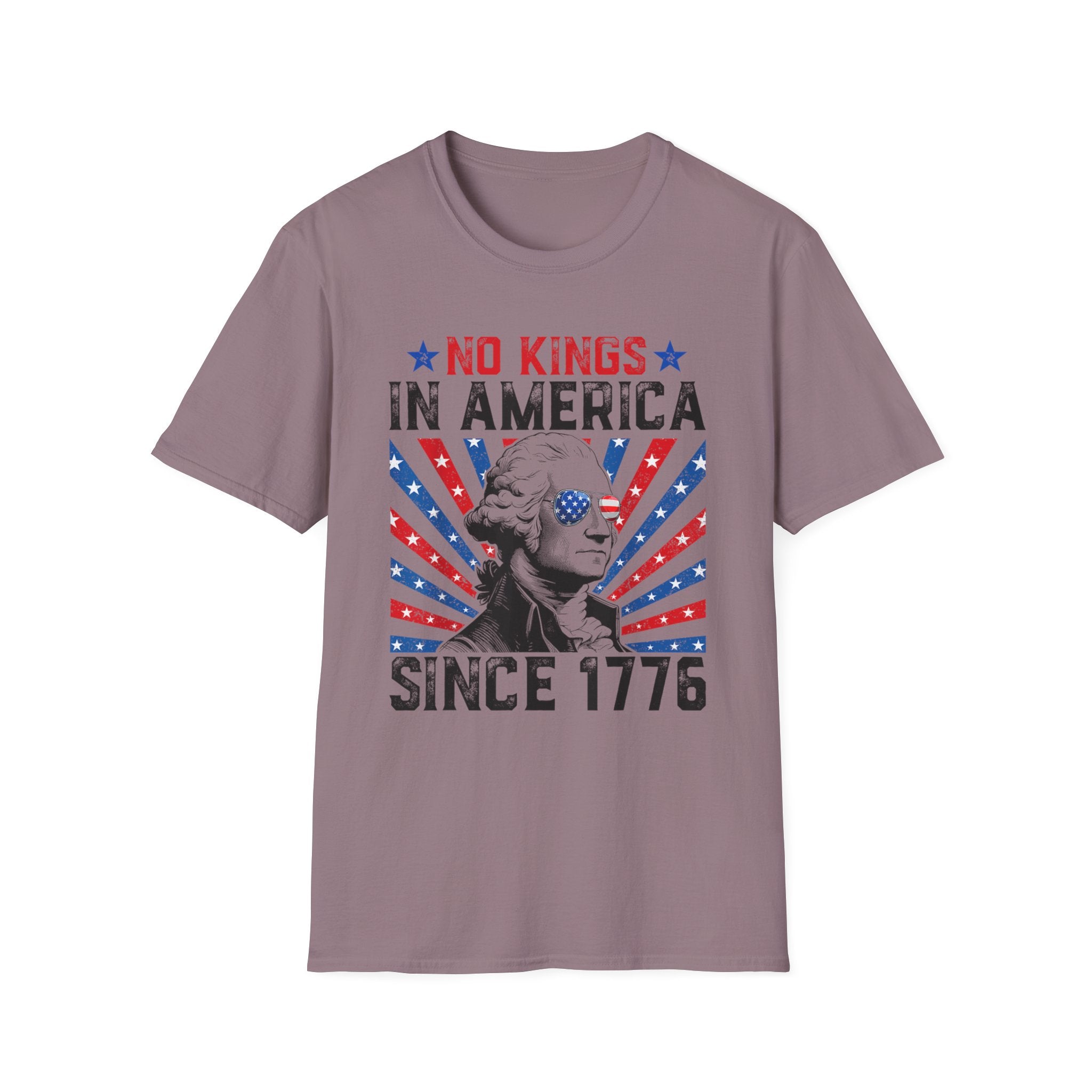 4th of July America Democracy No Kings Since 1776 T-Shirt