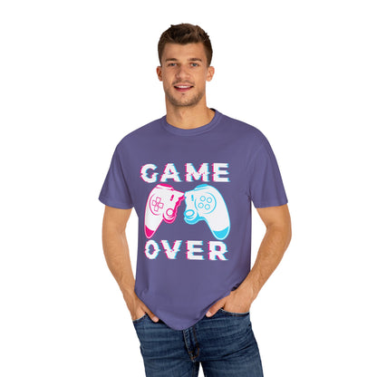Gamer Over – Pixelated Controller T-shirt