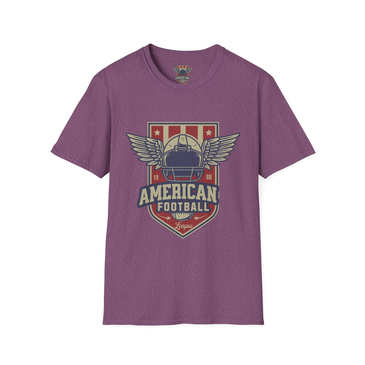 Vintage Football Logo   American Football League   Sports Helmet