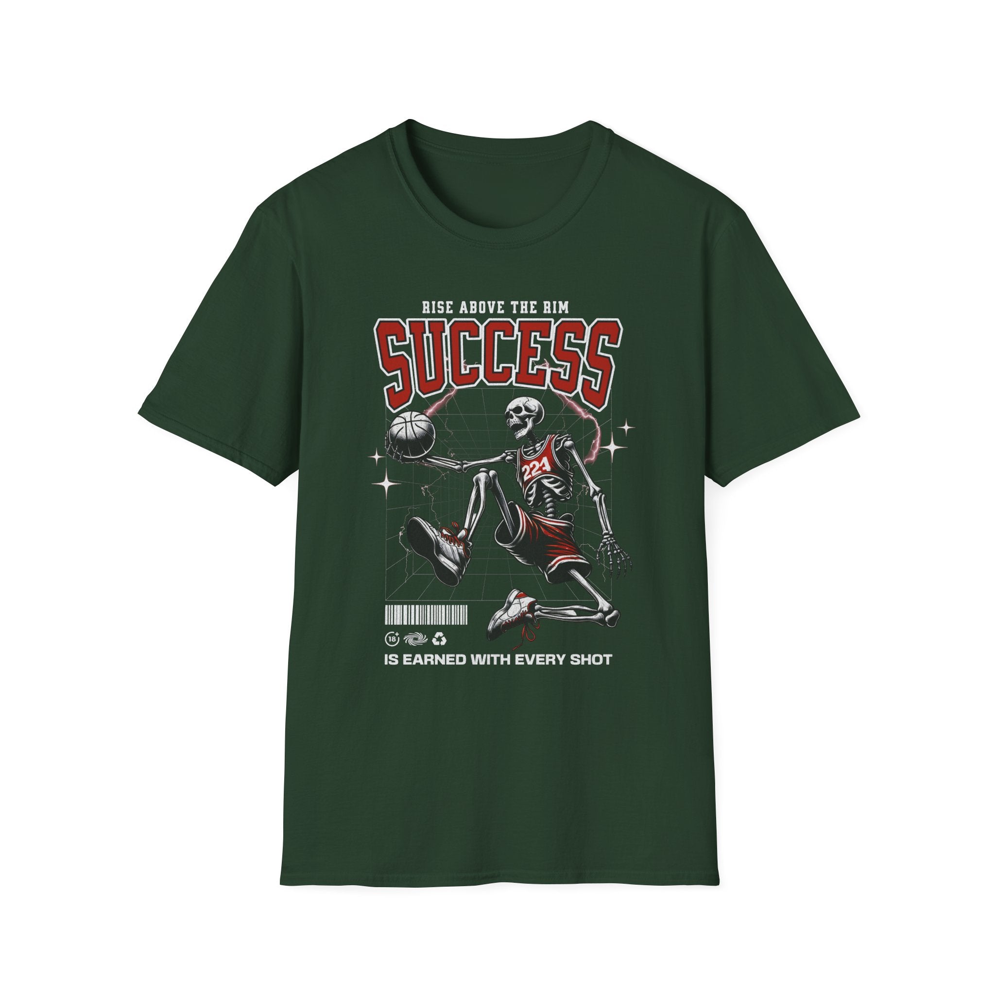 Rise Above the Rim Basketball T-Shirt