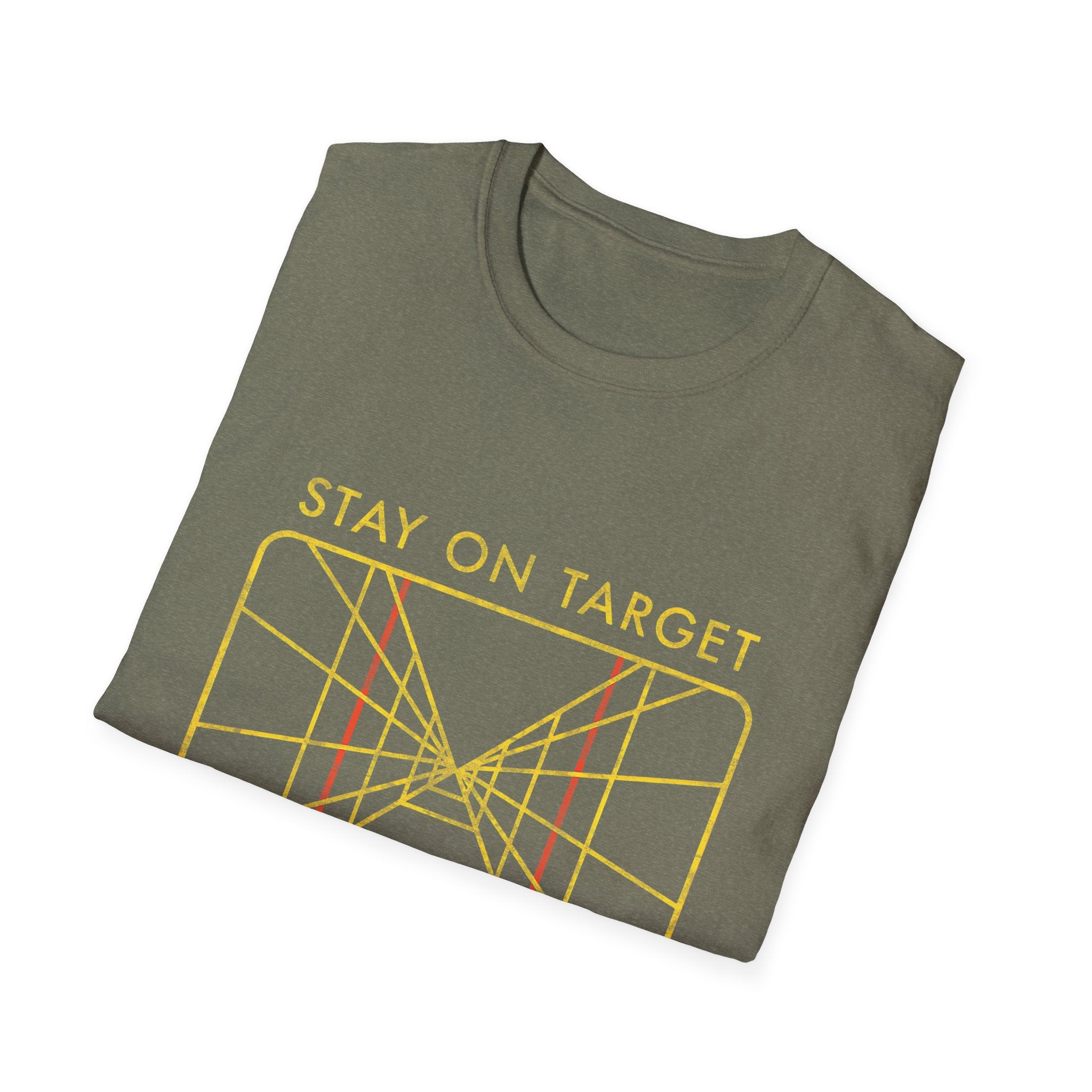 Funny Pop Culture Stay on Target Arcade Retro 80s T-shirt