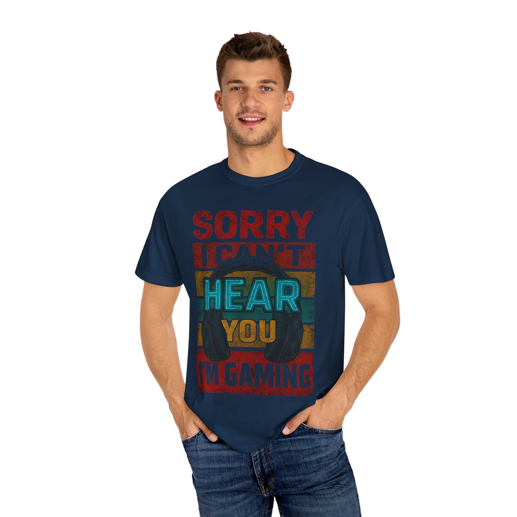 I Can’t Hear You, I’m Gaming Retro Gamer T-Shirt