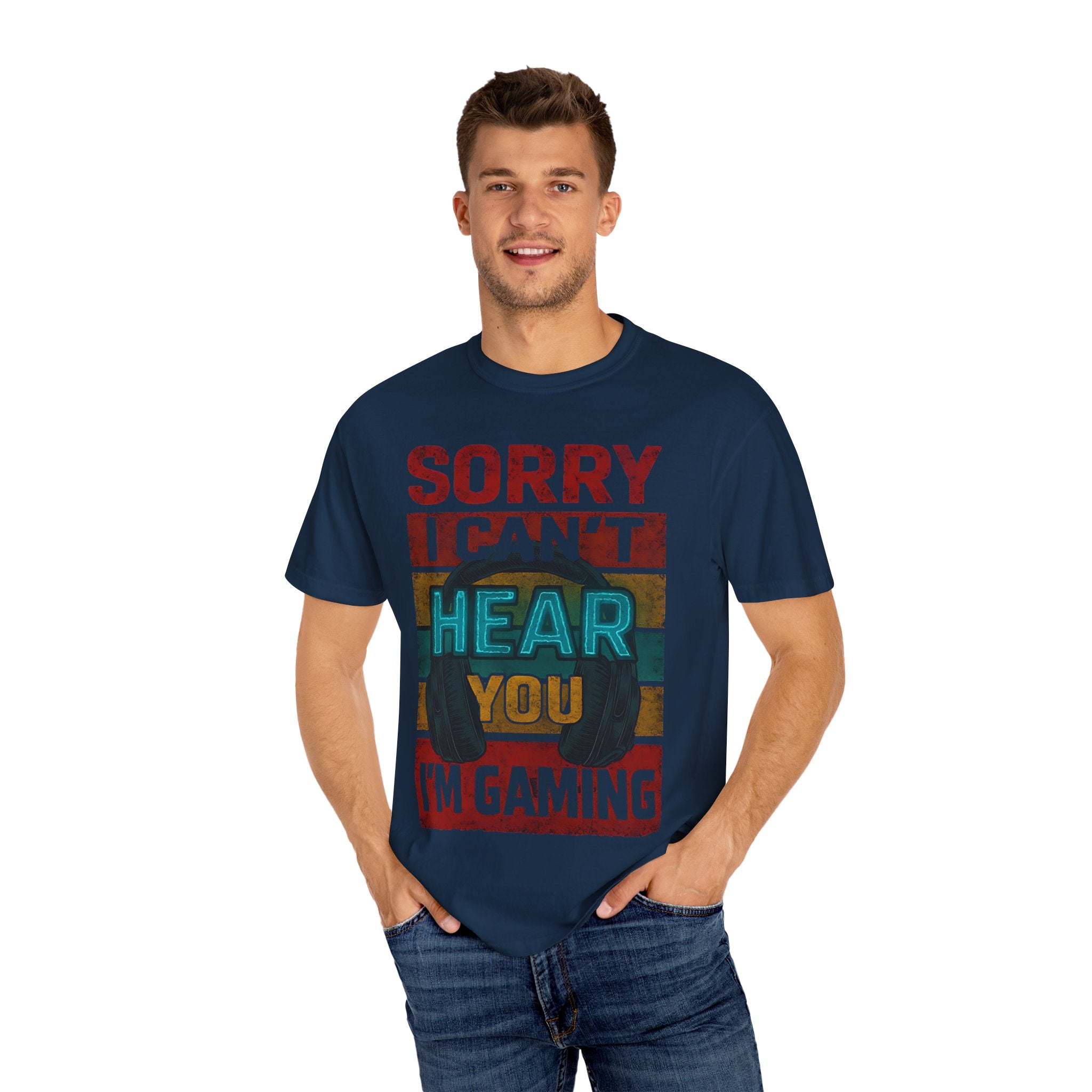 I Can’t Hear You, I’m Gaming Retro Gamer T-Shirt