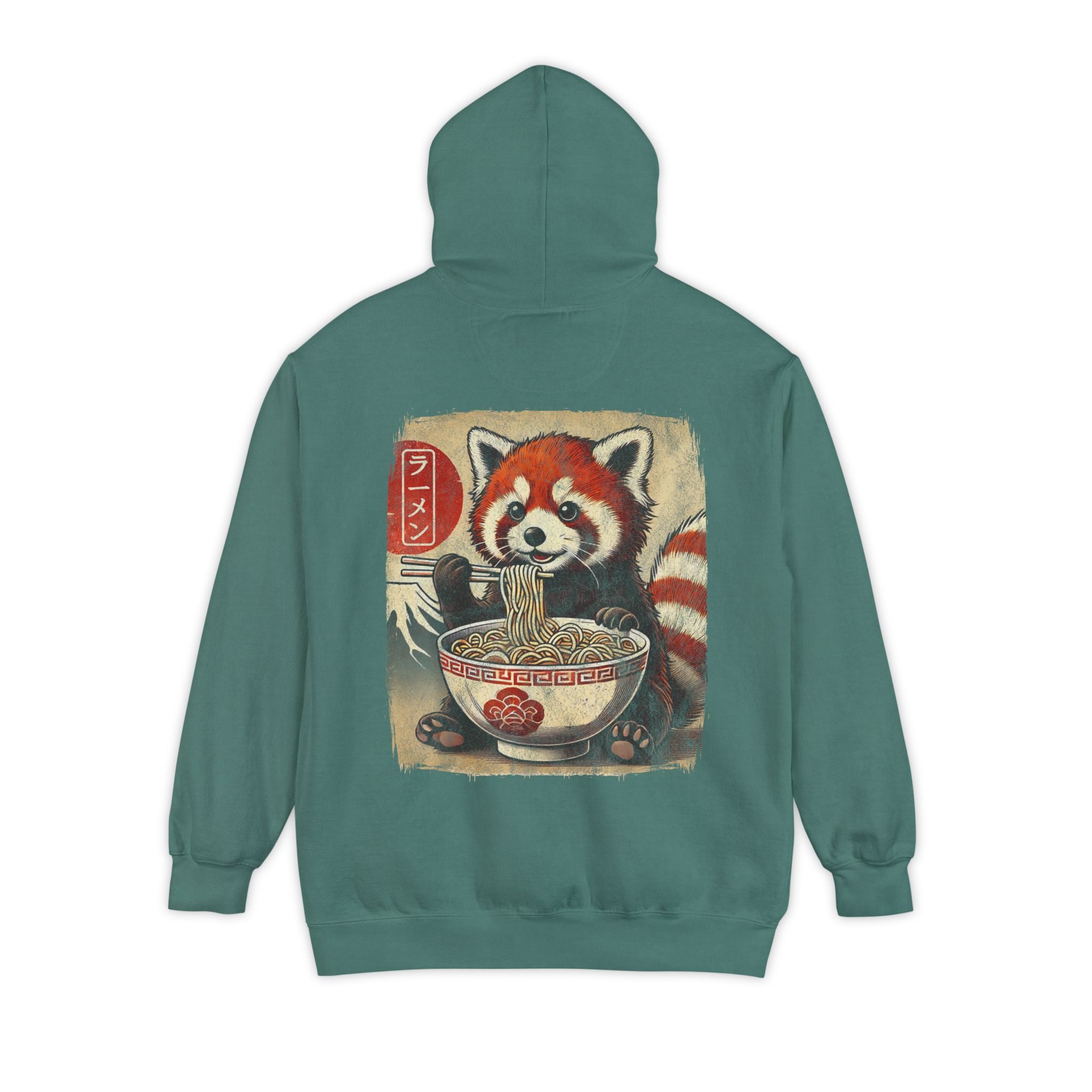 Japanese Anime Red Panda Ramen Hoodie