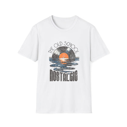Retro Nostalgic Vintage Vinyl Music T-shirt