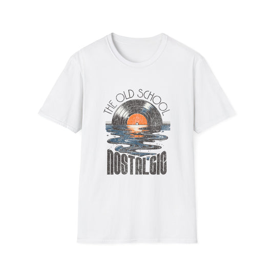 Retro Nostalgic Vintage Vinyl Music T-shirt