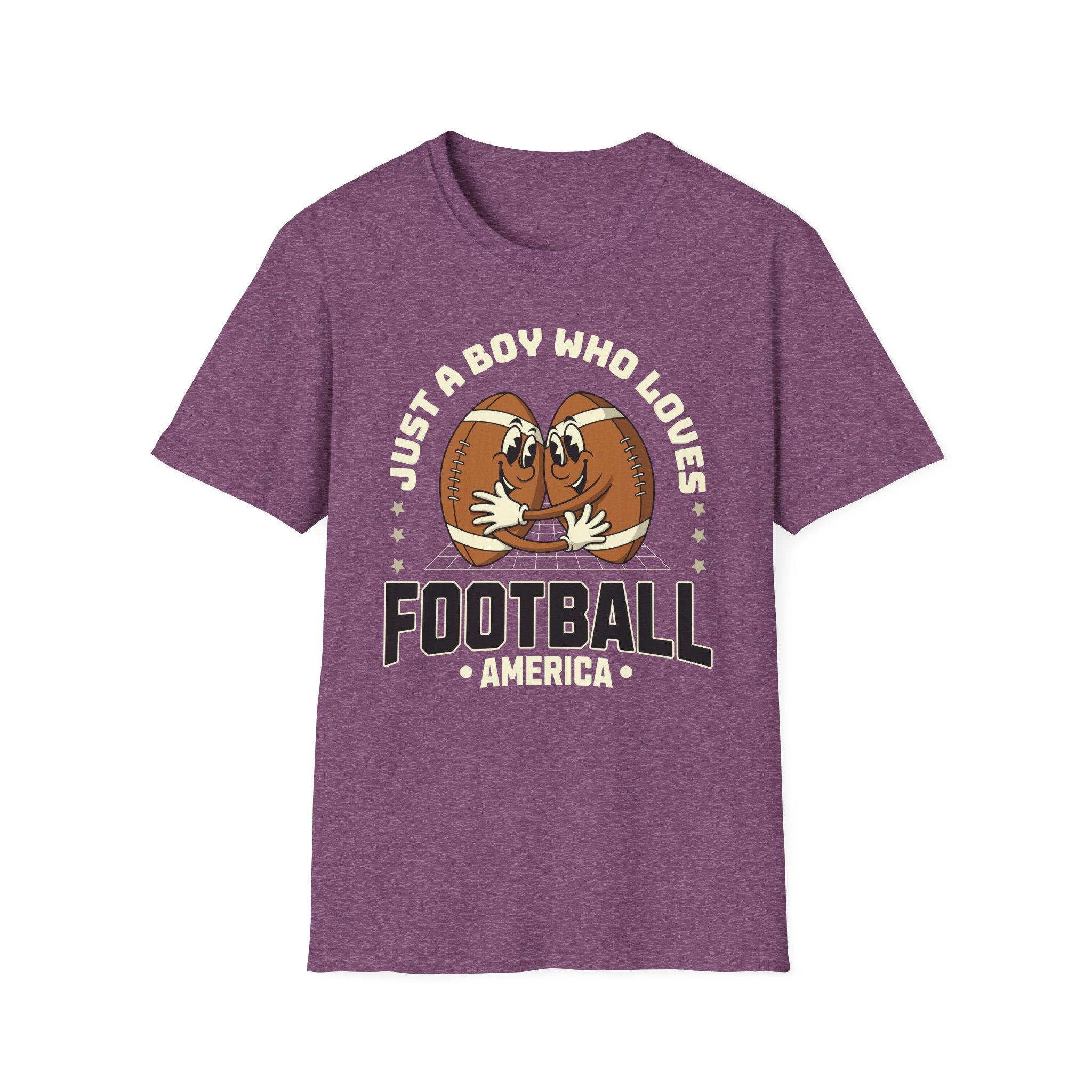 Just a Boy Who Loves Football Game Day T-Shirt