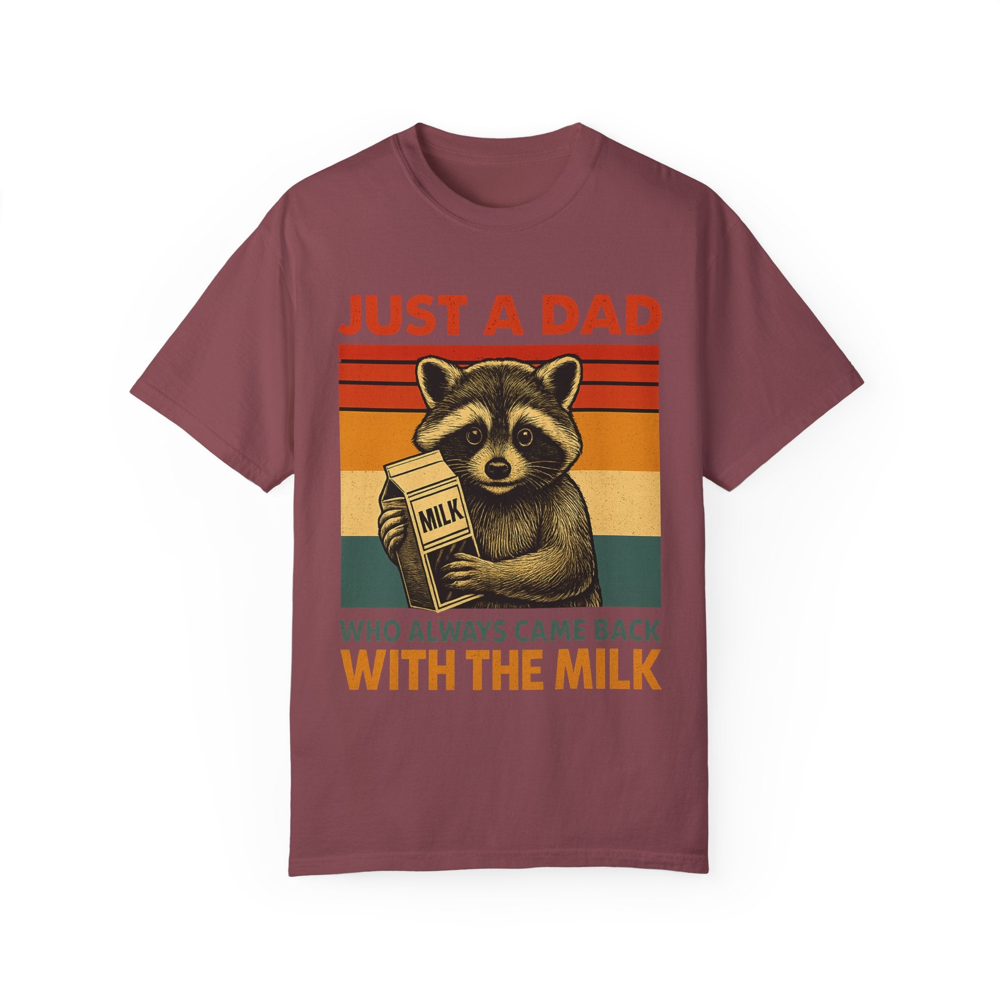 Just a Dad Who Always Came Back with the Milk – Father’s Day T-shirt