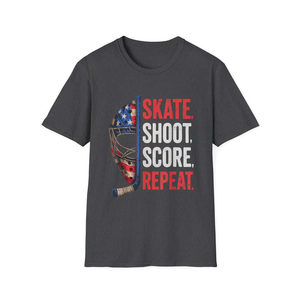 USA Hockey Skate Shoot Score Hockey T-Shirt
