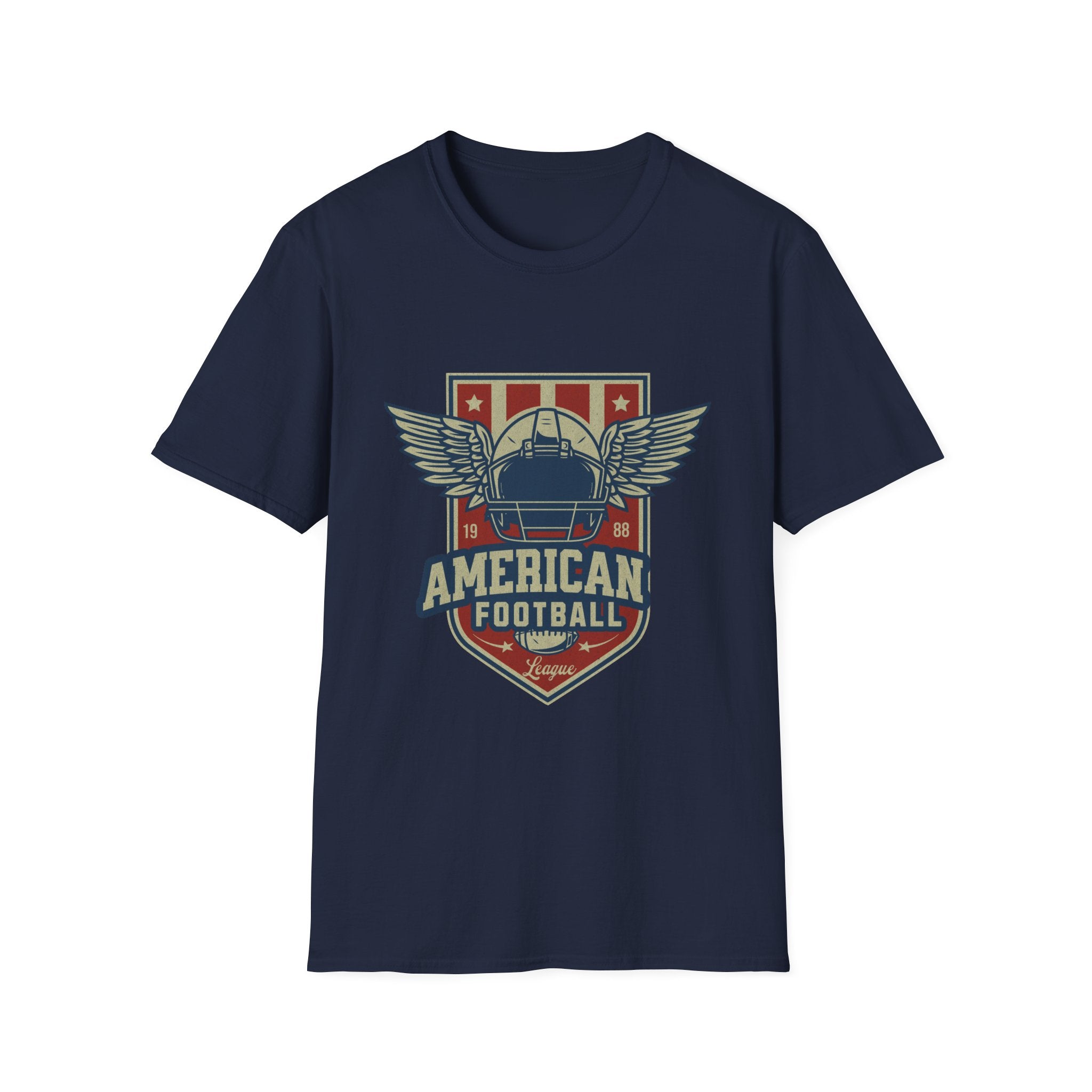 American Football League Season Vintage Football Logo T-Shirt