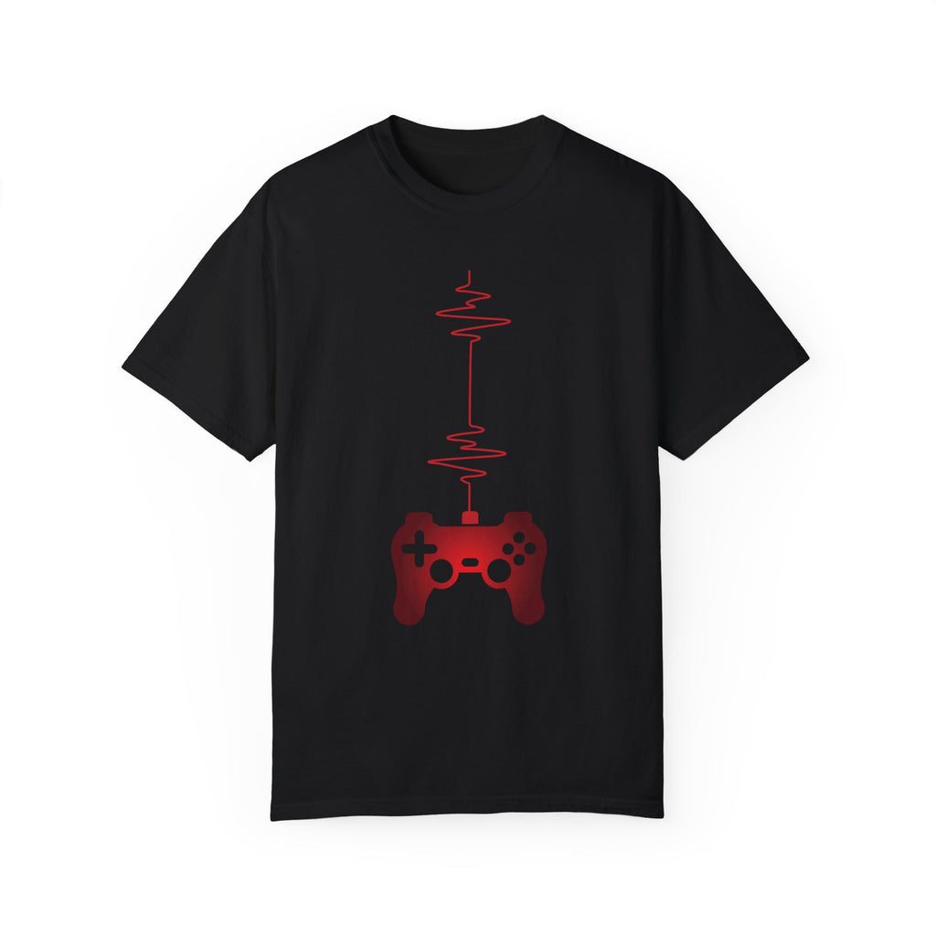 I Love Gaming Heartbeat Gamer T-shirt